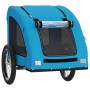 Remolque de bicicleta mascotas hierro tela Oxford azul de , Cochecitos para mascotas - Ref: Foro24-93967, Precio: 95,17 €, De...