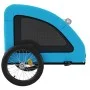Remolque de bicicleta mascotas hierro tela Oxford azul by , pet strollers - Ref: Foro24-93967, Price: 98,86 €, Discount: %