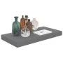 Schwimmende Wandregale 2 Stk. MDF glänzend grau 50x23x3,8 cm von vidaXL, Regale und Regale - Ref: Foro24-323788, Preis: 26,43...