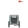 Fahrradanhänger für Haustiere, Eisen, Oxford-Gewebe, grau von , Kinderwagen für Haustiere - Ref: Foro24-93965, Preis: 96,95 €...