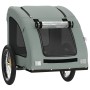 Fahrradanhänger für Haustiere, Eisen, Oxford-Gewebe, grau von , Kinderwagen für Haustiere - Ref: Foro24-93965, Preis: 99,11 €...