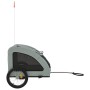 Fahrradanhänger für Haustiere, Eisen, Oxford-Gewebe, grau von , Kinderwagen für Haustiere - Ref: Foro24-93965, Preis: 99,11 €...