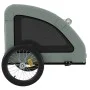 Fahrradanhänger für Haustiere, Eisen, Oxford-Gewebe, grau von , Kinderwagen für Haustiere - Ref: Foro24-93965, Preis: 96,95 €...
