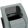 Fahrradanhänger für Haustiere, Eisen, Oxford-Gewebe, grau von , Kinderwagen für Haustiere - Ref: Foro24-93965, Preis: 99,11 €...
