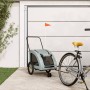 Fahrradanhänger für Haustiere, Eisen, Oxford-Gewebe, grau von , Kinderwagen für Haustiere - Ref: Foro24-93986, Preis: 123,31 ...