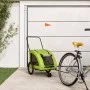 Remolque de bicicleta mascotas hierro tela Oxford verde de , Cochecitos para mascotas - Ref: Foro24-93990, Precio: 120,95 €, ...