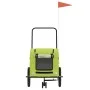 Remolque de bicicleta mascotas hierro tela Oxford verde de , Cochecitos para mascotas - Ref: Foro24-93990, Precio: 120,95 €, ...