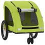 Fahrradanhänger für Haustiere aus Eisen und grünem Oxford-Stoff. von , Kinderwagen für Haustiere - Ref: Foro24-93990, Preis: ...