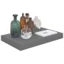Floating wall shelves 2 pcs glossy gray MDF 40x23x3.8 cm by vidaXL, Shelves and shelves - Ref: Foro24-323785, Price: 27,65 €,...