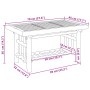 Mesa de centro de bambú 70x45x36 cm by , Coffee table - Ref: Foro24-368045, Price: 77,09 €, Discount: %