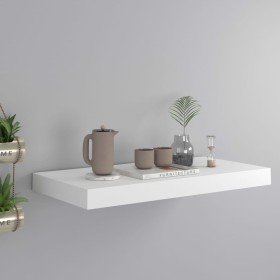 Estante flotante de pared MDF blanco 50x23x3,8 cm de vidaXL, Estantes y estanterías - Ref: Foro24-323808, Precio: 22,31 €, De...