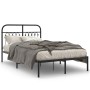 Estructura de cama con cabecero metal negro 120x200 cm | Foro24.es | Tu tienda online para hogar, jardín y más Foro24.es
