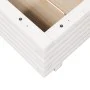 Massive Blumenkasten aus weißer Kiefer 50x50x26,5 cm von , Töpfe und Pflanzgefäße - Ref: Foro24-847294, Preis: 63,53 €, Rabat...