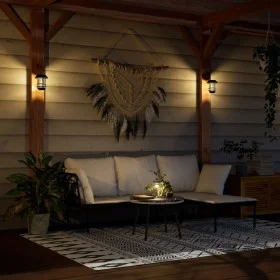 Faroles solares de pared de exterior luz blanca 4 uds by , Outdoor lighting - Ref: Foro24-4008188, Price: 54,66 €, Discount: %