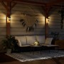 Solarbetriebene Außenwandleuchten, weißes Licht, 4 Stück. von , Außenbeleuchtung - Ref: Foro24-4008188, Preis: 55,54 €, Rabat...