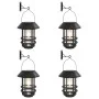 Solarbetriebene Außenwandleuchten, weißes Licht, 4 Stück. von , Außenbeleuchtung - Ref: Foro24-4008188, Preis: 54,66 €, Rabat...