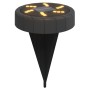 Solarleuchten für den Gartenboden mit Erdspieß in warmweißem Weiß, 12 Stück. von , Außenbeleuchtung - Ref: Foro24-4008195, Pr...