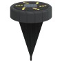 Solarleuchten für den Gartenboden mit Erdspieß in warmweißem Weiß, 12 Stück. von , Außenbeleuchtung - Ref: Foro24-4008195, Pr...