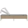 Liegestühle mit Kissen, 2 Stück, aus synthetischem Rattan in Beige. von , Liegen - Ref: Foro24-3261590, Preis: 295,24 €, Raba...