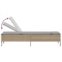 Liegestühle mit Kissen, 2 Stück, aus synthetischem Rattan in Beige. von , Liegen - Ref: Foro24-3261590, Preis: 301,01 €, Raba...