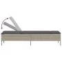 Tumbonas con cojines 2 unidades ratán sintético gris claro by , Loungers - Ref: Foro24-3261592, Price: 299,29 €, Discount: %