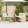 Juego de sofás jardín con cojines 4 pzas ratán sintético beige by , Garden sets - Ref: Foro24-4003882, Price: 286,90 €, Disco...