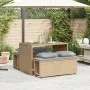 Set comedor de jardín 3 pzas con cojines ratán sintético beige by , Garden sets - Ref: Foro24-4003905, Price: 246,89 €, Disco...