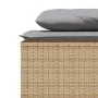 Set comedor de jardín 3 pzas con cojines ratán sintético beige by , Garden sets - Ref: Foro24-4003905, Price: 246,89 €, Disco...
