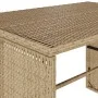 Set comedor de jardín 3 pzas con cojines ratán sintético beige by , Garden sets - Ref: Foro24-4003905, Price: 246,89 €, Disco...