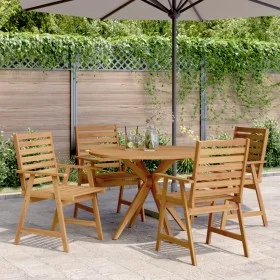 5-teiliges Massivholz-Gartenspeiseset aus Akazienholz von , Gartensets - Ref: Foro24-3283566, Preis: 495,18 €, Rabatt: %