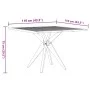 Juego de comedor de jardín 5 piezas madera maciza de acacia by , Garden sets - Ref: Foro24-3283570, Price: 474,04 €, Discount: %