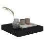 Estante flotante de pared MDF negro 23x23,5x3,8 cm de vidaXL, Estantes y estanterías - Ref: Foro24-323823, Precio: 23,95 €, D...