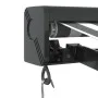 Toldo retráctil aluminio y tela gris antracita y blanco 3x2,5 m de , Toldos - Ref: Foro24-3216128, Precio: 425,01 €, Descuent...