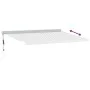 Toldo retráctil aluminio y tela gris antracita y blanco 4x3 m de , Toldos - Ref: Foro24-3216135, Precio: 1,00 €, Descuento: %