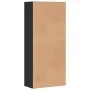 Mueble zapatero de madera contrachapada negro 80x39x178 cm by , Shoe racks and shoe organizers - Ref: Foro24-3276673, Price: ...