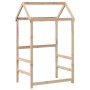 Set de cama y banco con techo madera maciza de pino 90x200 cm de , Camas y somieres - Ref: Foro24-3282174, Precio: 312,37 €, ...