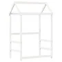 Bed set and bench with solid white pine roof 90x190 cm by , Beds and slatted bases - Ref: Foro24-3282181, Price: 349,15 €, Di...