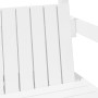 Bett- und Bank-Set mit massivem Dach aus weißer Kiefer 90x190 cm von , Betten und Lattenroste - Ref: Foro24-3282181, Preis: 3...