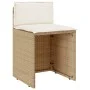 Gartenmöbel-Set 3-teilig aus synthetischem Rattan mit beigen Kissen von , Gartensets - Ref: Foro24-4003877, Preis: 203,53 €, ...