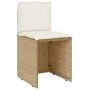 Gartenmöbel-Set 3-teilig aus synthetischem Rattan mit beigen Kissen von , Gartensets - Ref: Foro24-4003877, Preis: 203,53 €, ...