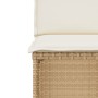 Gartenmöbel-Set 3-teilig aus synthetischem Rattan mit beigen Kissen von , Gartensets - Ref: Foro24-4003877, Preis: 203,29 €, ...