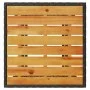 Mesita y sillas con cojines 3 piezas ratán sintético negro by , Garden sets - Ref: Foro24-4003875, Price: 196,98 €, Discount: %