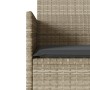 Sofá de jardín 2 plazas con mesa y cojines ratán PE gris claro by , Outdoor sofas - Ref: Foro24-4003889, Price: 146,87 €, Dis...