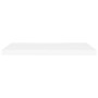 Floating wall shelves 4 pcs MDF white 80x23.5x3.8 cm by vidaXL, Shelves and shelves - Ref: Foro24-323816, Price: 69,13 €, Dis...
