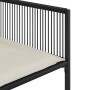 Gartenmöbel-Set, 5-teilig, mit schwarzen Polstern aus synthetischem Rattan von , Gartensets - Ref: Foro24-3295023, Preis: 309...