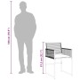 Set de muebles jardín 5 pzas con cojines ratán sintético negro by , Garden sets - Ref: Foro24-3295023, Price: 309,72 €, Disco...