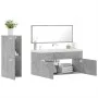 Badezimmermöbel-Set, 2-teilig, aus grauem Beton-Sperrholz. von , Badezimmermöbel - Ref: Foro24-3308534, Preis: 104,13 €, Raba...
