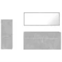 Badezimmermöbel-Set, 2-teilig, aus grauem Beton-Sperrholz. von , Badezimmermöbel - Ref: Foro24-3308534, Preis: 104,13 €, Raba...