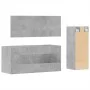Badezimmermöbel-Set, 2-teilig, aus grauem Beton-Sperrholz. von , Badezimmermöbel - Ref: Foro24-3308534, Preis: 104,13 €, Raba...