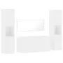 Juego de muebles de baño 4 pzas madera contrachapada blanco by , Bathroom furniture - Ref: Foro24-3308536, Price: 180,92 €, D...